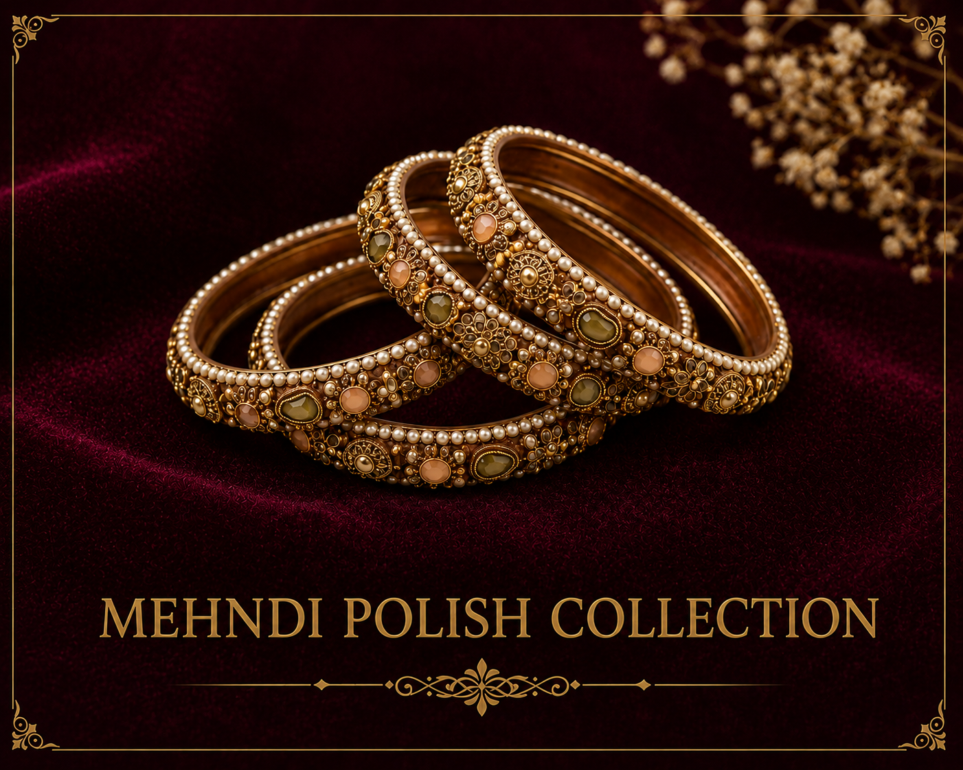 mehndi polish kada