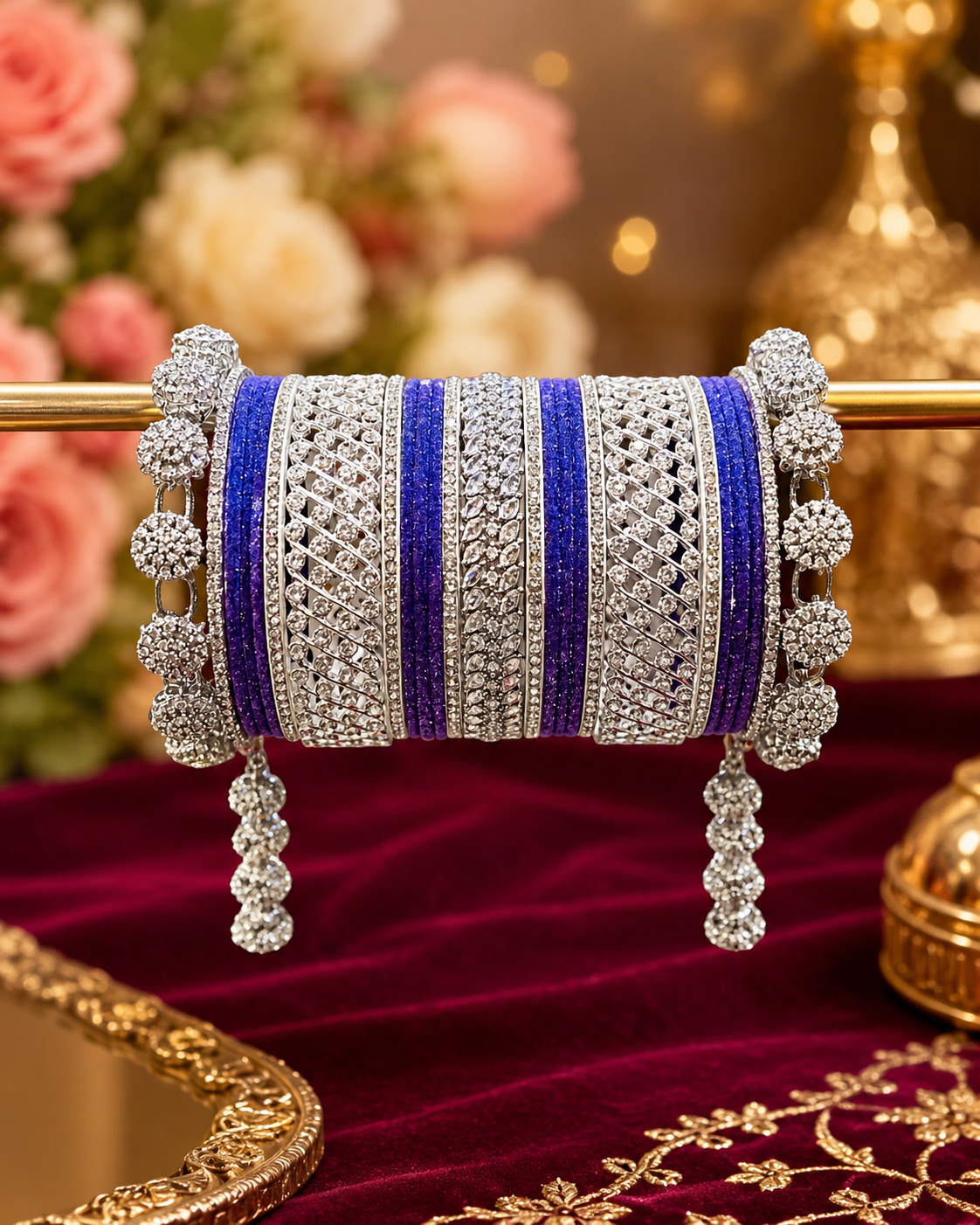 Sapphire Kundan Aura
