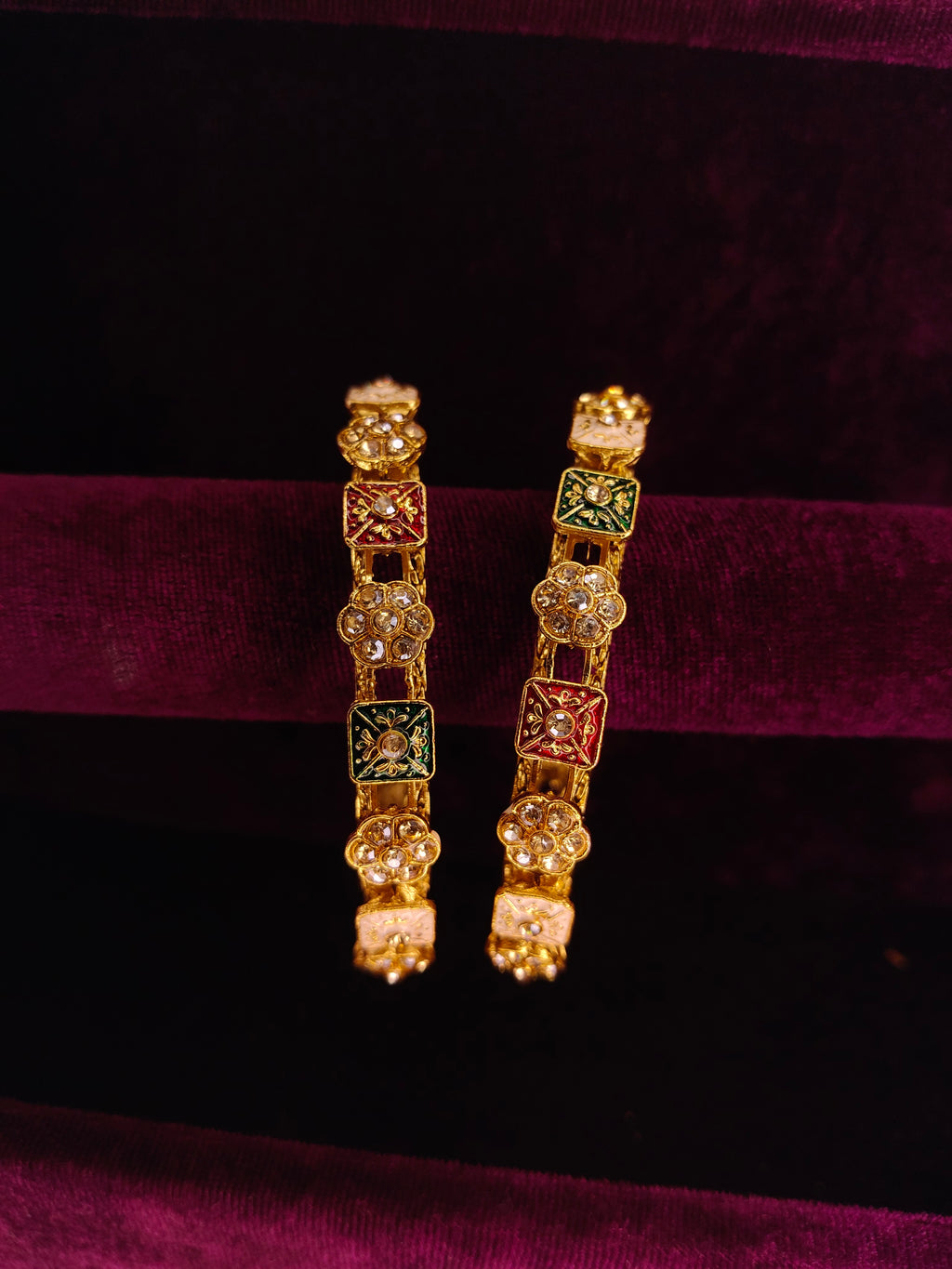 Royal Heritage Kundan Gold-Tone