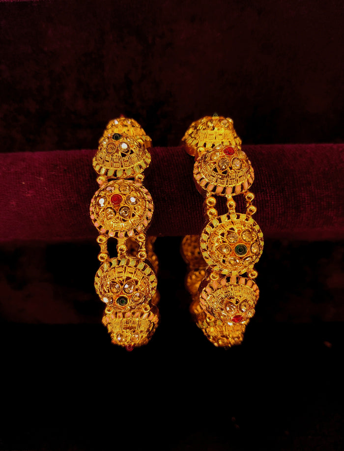 Rajwadi Kundan Designer Kada